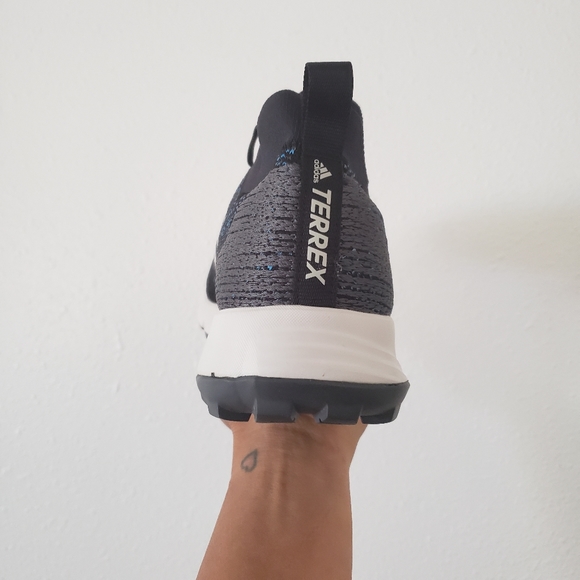 Adidas Women's Terrex Two Parley W Trail Hiking Shoes - Picture 6 of 12